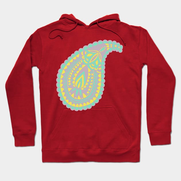 Paisley Hoodie by MitaDreamDesign